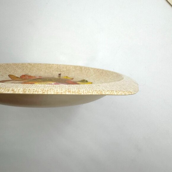 Vtg Retro Charcuterie Meat Cheese Oval Snack Serving Trays set of 4 Party - Picture 12 of 12